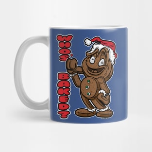 Gingerbread Man Half Baked with thumb back Mug